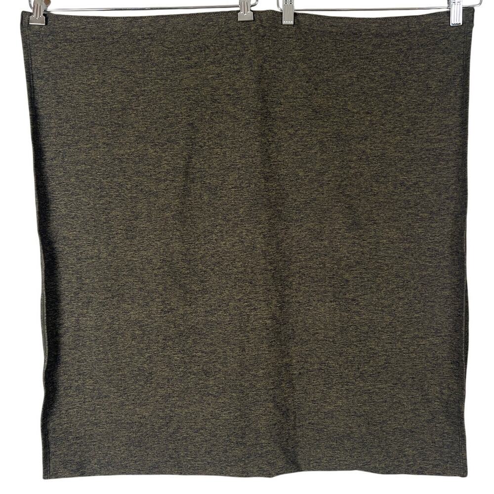 Lululemon Vinyasa Herringbone Brown Snap Infinity Scarf One Size